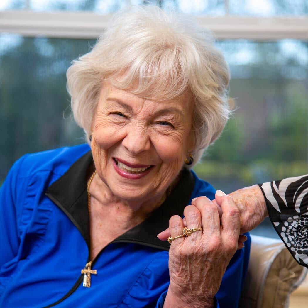 Residents enjoying time together at Mulligan Park