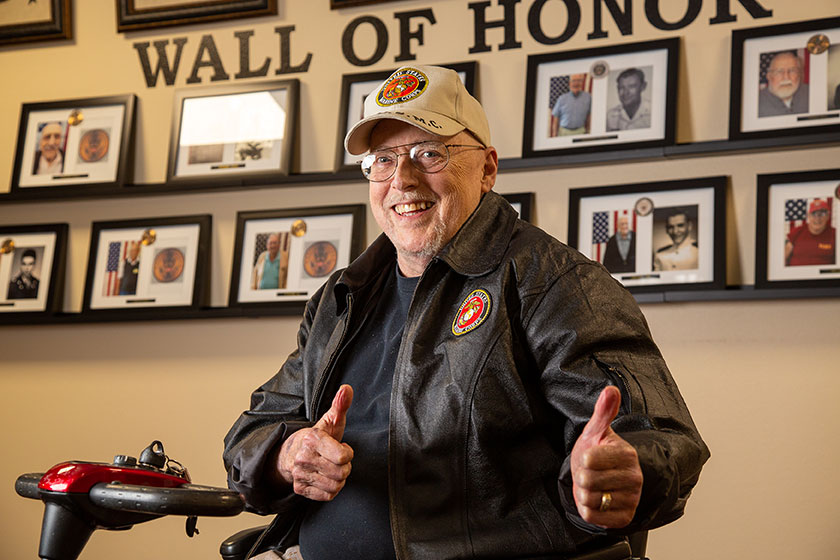The Wall of Honor at Mulligan Park